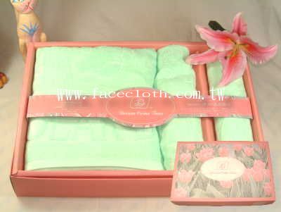 POLAR B.B毛巾禮盒組Gift box (已售畢) - 藍色
